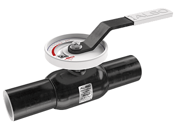 Краны шаровые ALSO запорно-регулирующие приварные без измерительного блока (Ду20 Pу40)