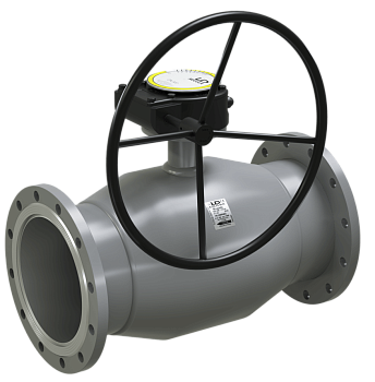 Кран шаровый LD КШЦФР Regula фланцевый с редуктором (Ду32 Ру40)