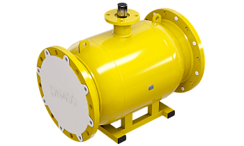 Краны шаровые ALSO GAS серии под редуктор фланцевые (Ду40 Pу40)