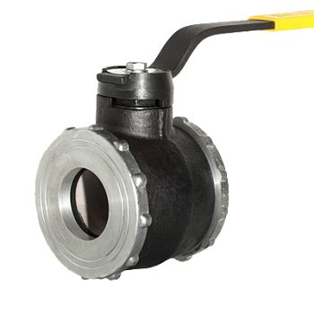 Кран шаровый ГШК межфланцевый (Ж) полнопроходной (Ду50 Pу16)