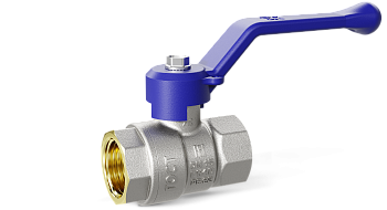 Кран шаровой латунный кислородной серии LD Pride Oxygen GAS вн/вн (Ду15 Ру40 LD.40.379.15)