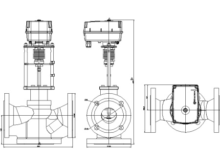 Регулирующие клапаны трехходовые TRV-3